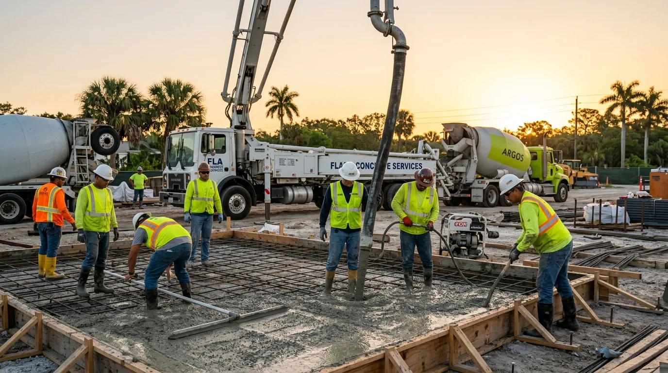 Best Time for Concrete Work in Dunedin & Pinellas County