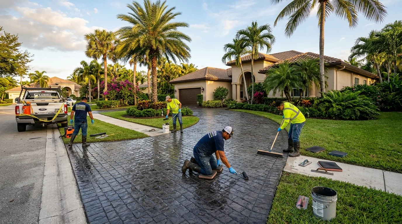 Professional concrete services in Dunedin, Florida